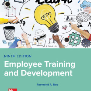 Employee Training & Development 9th Edition – Original PDF Downloadable