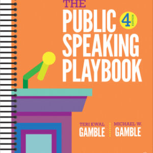 The Public Speaking Playbook 4th Edition – Original PDF Downloadable